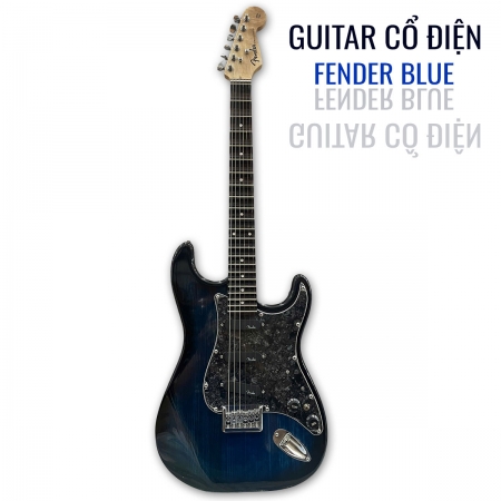 Guitar điện phím lõm  Fender Blue