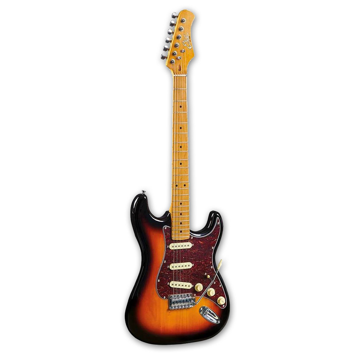 Guitar điện solo Eko S300V Vintage Sunburst